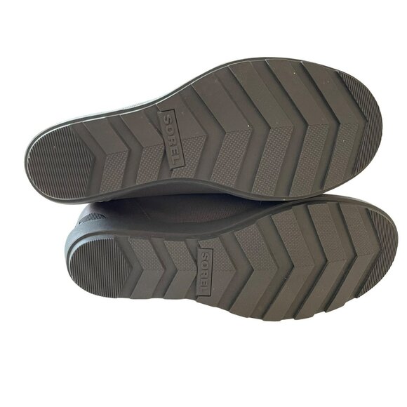 Sorel Evie II Waterproof Hidden Wedge Gray Suede Boots Sz 8 NEW - Picture 6 of 8